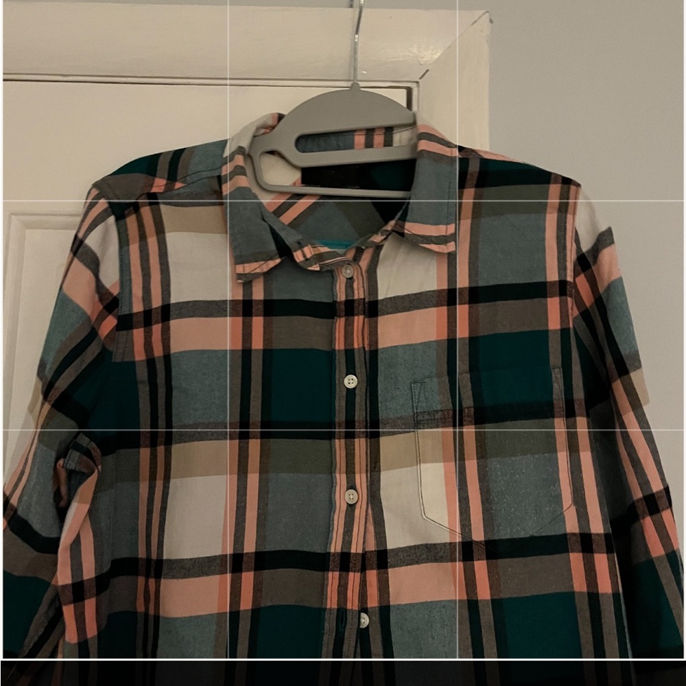 J. Crew Multicolor Plaid Shirt